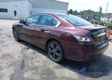 2014 Nissan Maxima 3.5 Sv из США, поврежденный, VIN 1N4AA5AP0EC464475